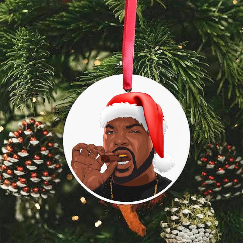 Ice Cube Christmas Ornament