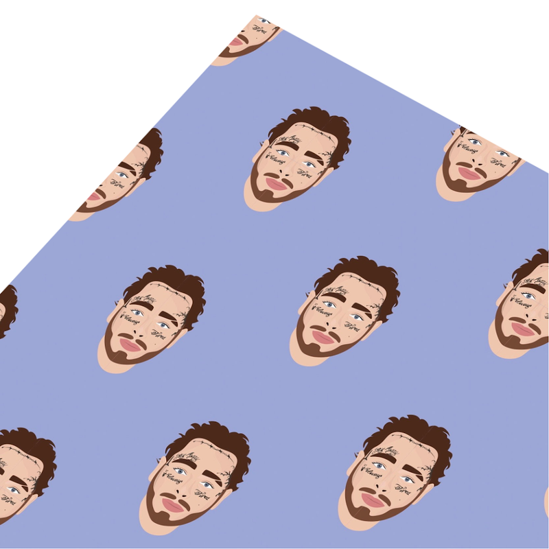 Post Malone Wrapping Paper