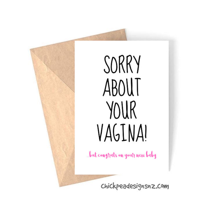 Sorry about your vagina Card