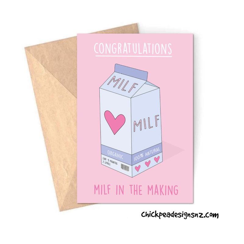 Milf in the making Card